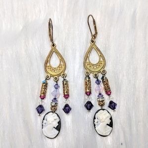 Jewelry - Cameo Chandelier Earrings Jewelry - Cameo Chandelier Earrings